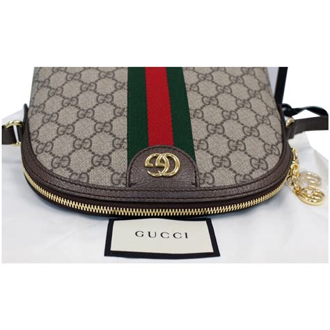 gucci 499621|Ophidia small shoulder bag in Beige GG Canvas .